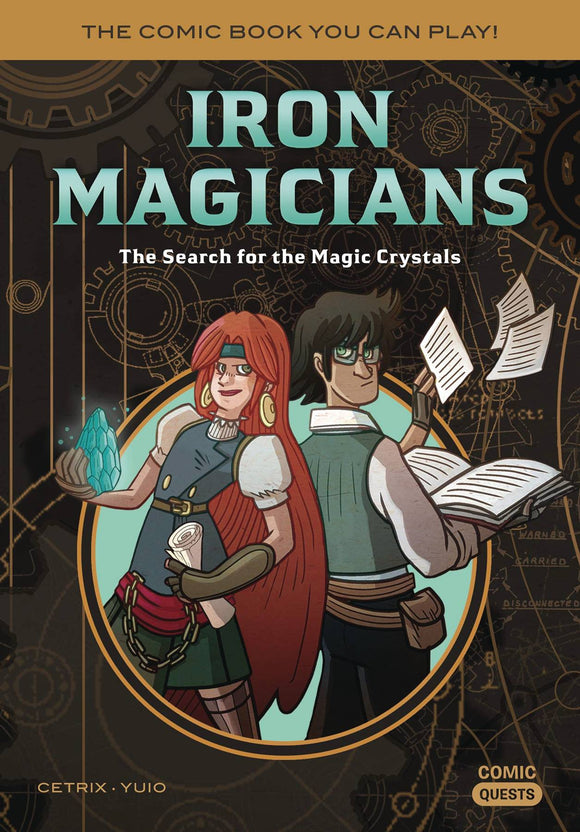 Comic Quests Vol 05 Iron Magicians Search For Magic Crystals