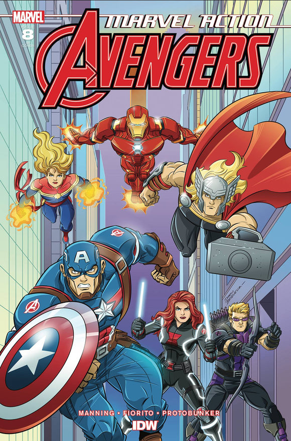 Marvel Action Avengers #8 Brizuela Variant - Comics