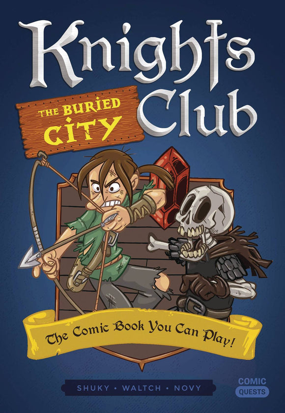 Comic Quests Buried City - Books