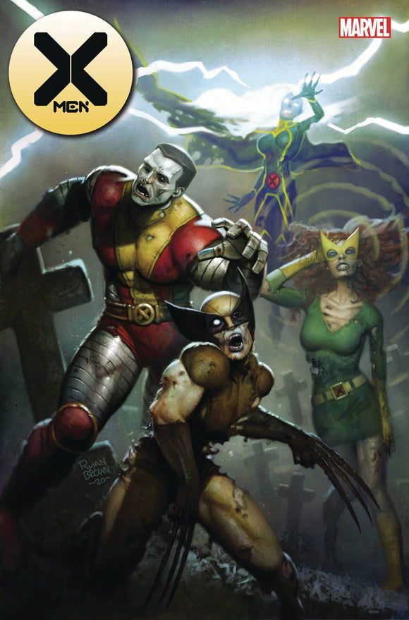 X-Men #10 Brown Marvel Zombies Var Emp - Comics