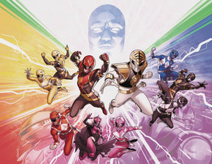 Mighty Morphin Power Rangers #50 Foil Wraparound Var - Comics
