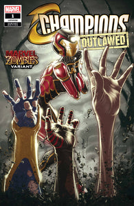 Champions #1 Andrews Marvel Zombies Var - Comics
