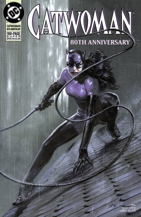 Catwoman 80Th Anniv 100 Page Super Spect #1 1990S Gabrielle Dell Otto Varaint - Comics