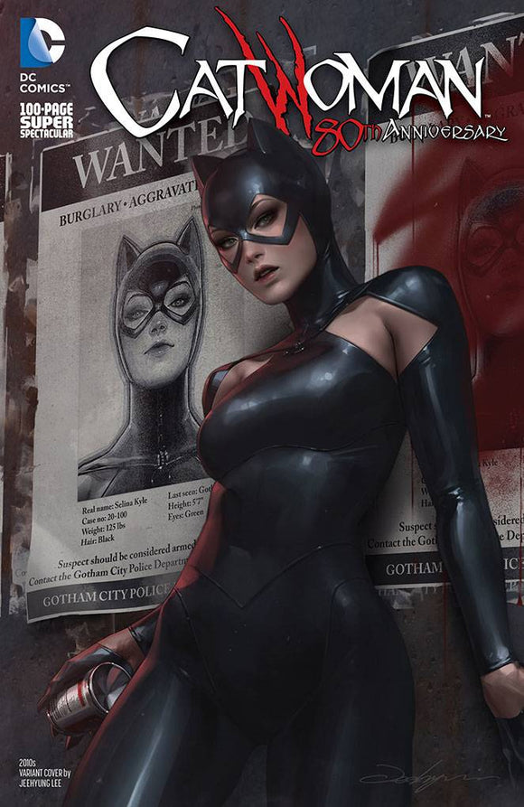 Catwoman 80Th Anniv 100 Page Super Spect #1 2010S Jee Hyung Lee Variant - Comics