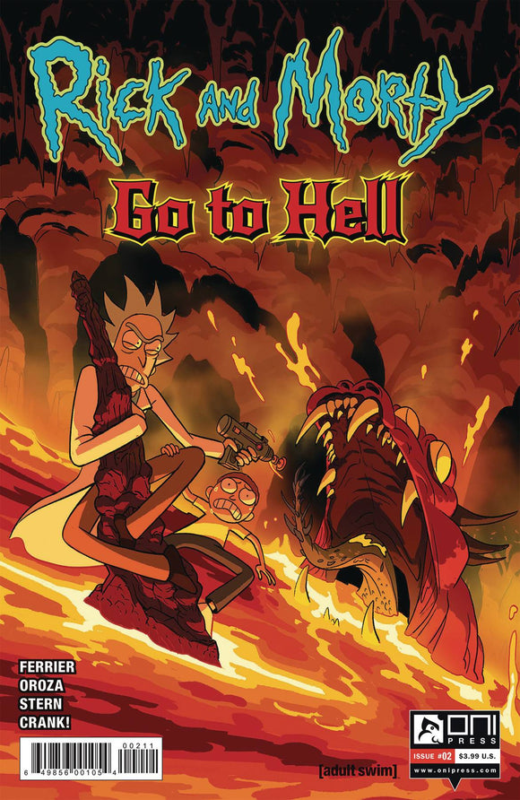 Rick and Morty Go to Hell #2 Cvr A Oroza - Comics