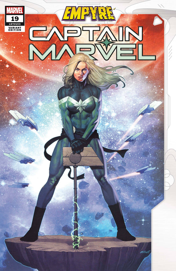 Captain Marvel #19 Olivetti Empyre Var Emp - Comics