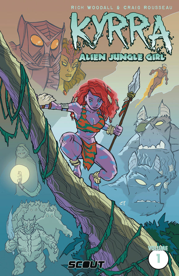 Kyrra Alien Jungle Girl TP - Books