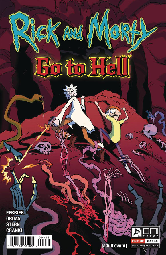 Rick and Morty Go to Hell #3 Cvr A Oroza - Comics