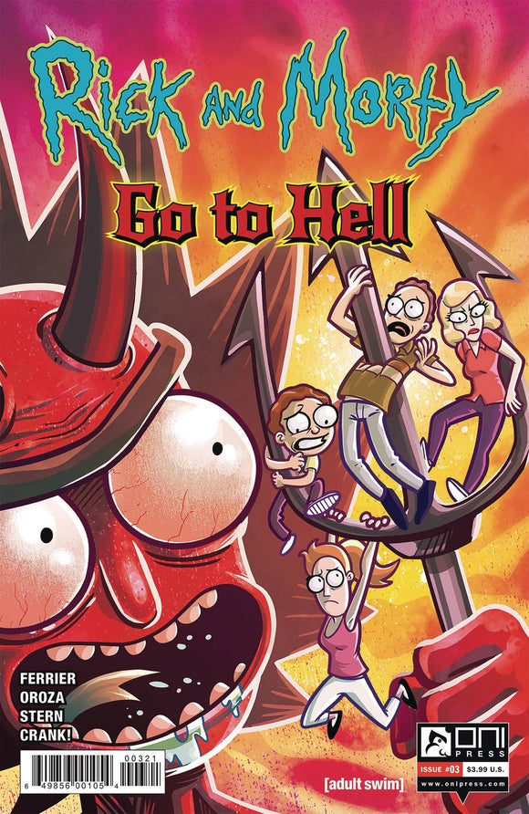Rick and Morty Go to Hell #3 Cvr B Oroza - Comics
