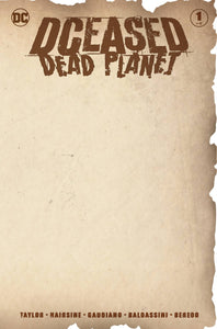 Dceased Dead Planet #1 (of 6) Blank - Comics