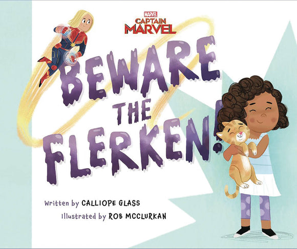 Capt Marvel Beware The Flerken Picture Book - Books