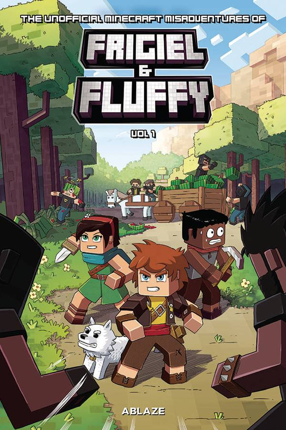Unoff Minecraft Misadventures of Frigiel & Fluffy HC Vol 01 - Books