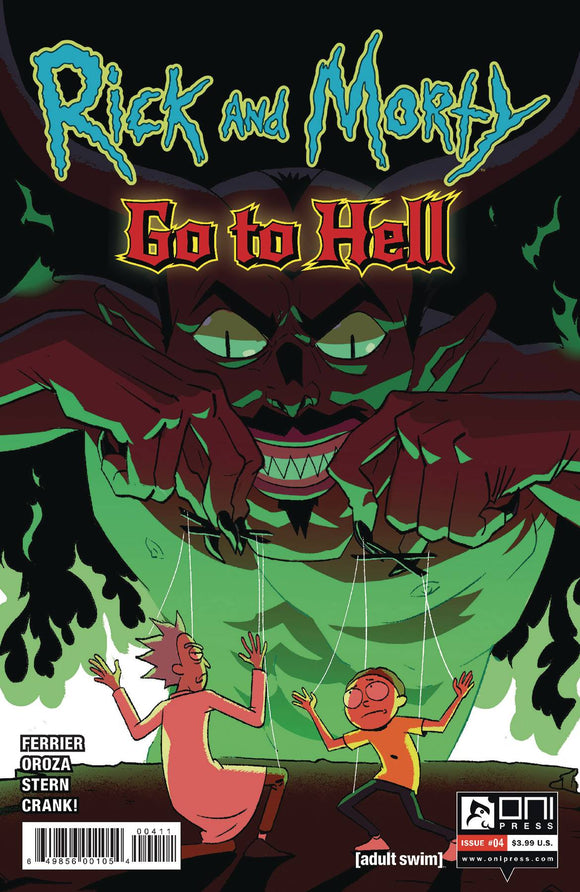 Rick and Morty Go to Hell #4 Cvr A Oroza - Comics