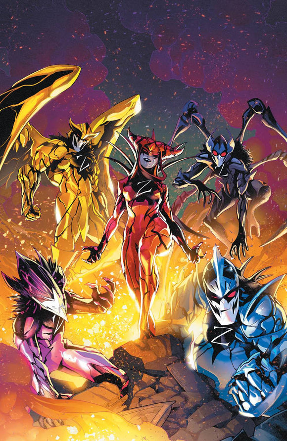Mighty Morphin Power Rangers #53 Vnmf Jamal Campbell Variant - Comics