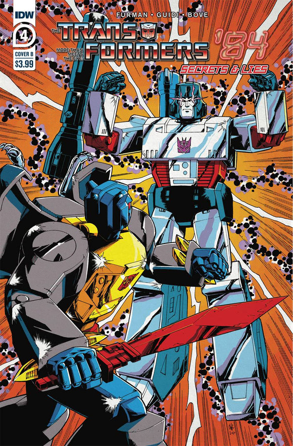 Transformers 84 Secrets & Lies #4 (of 4) Cvr B Coller - Comics