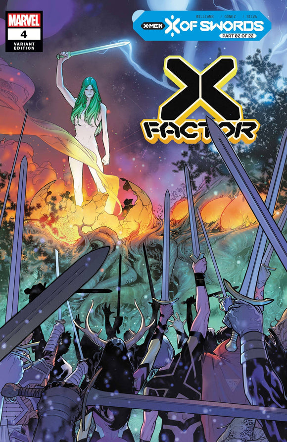 X-Factor #4 Silva Variant Xos - Comics