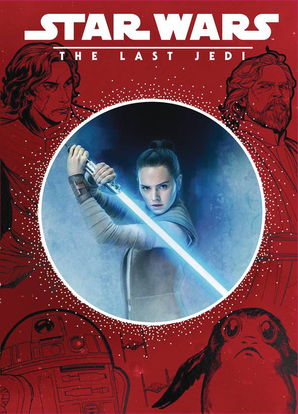 Star Wars Last Jedi Storybook Die Cut Illus HC - Books