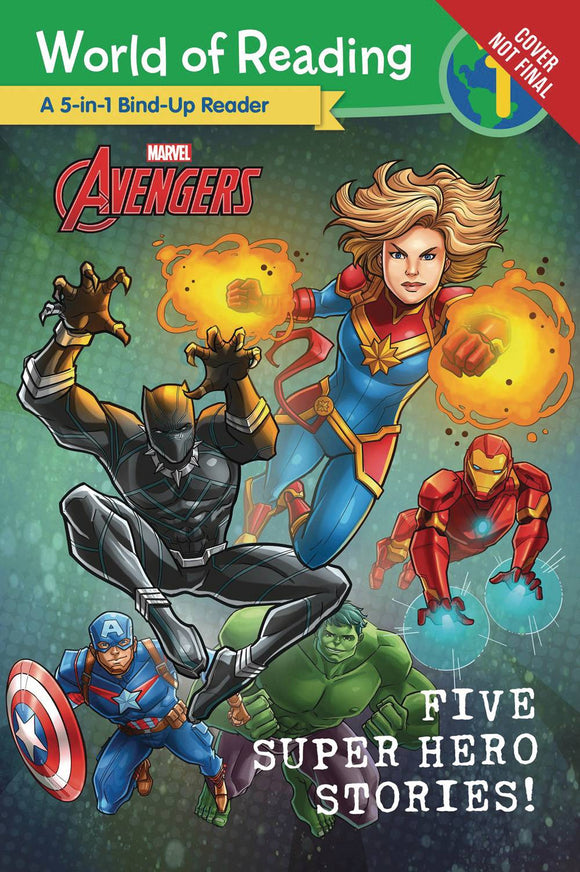 Marvel Five Super Hero Stories World of Reading SC - Books