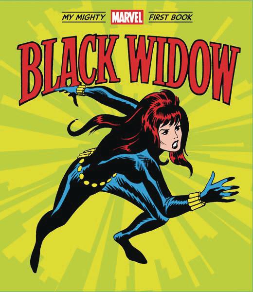 Black Widow My Mighty Marvel First Book Board Book - Books