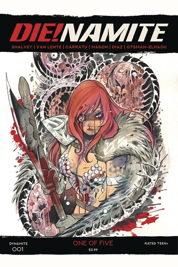Die!Namite #1 Momoko Red Sonja Zombie Variant Vf - Comics