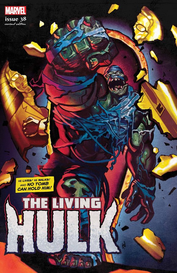 Immortal Hulk #38 Del Mundo Living Hulk Horror Var - Comics