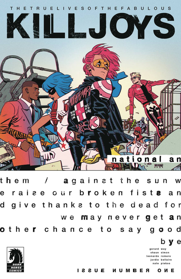 True Lives Fabulous Killjoys National Anthem #1 Cvr A Romero - Comics