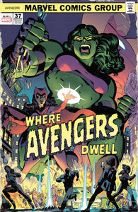 Avengers #37 Rodriguez Where Avengers Dwell Horror Var - Comics