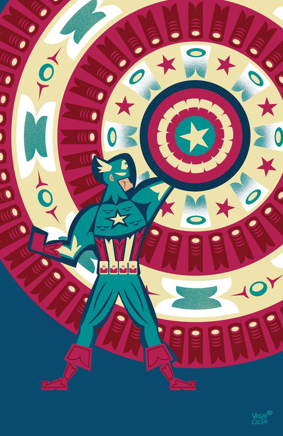Captain America #25 Veregge Captain America Variant - Comics