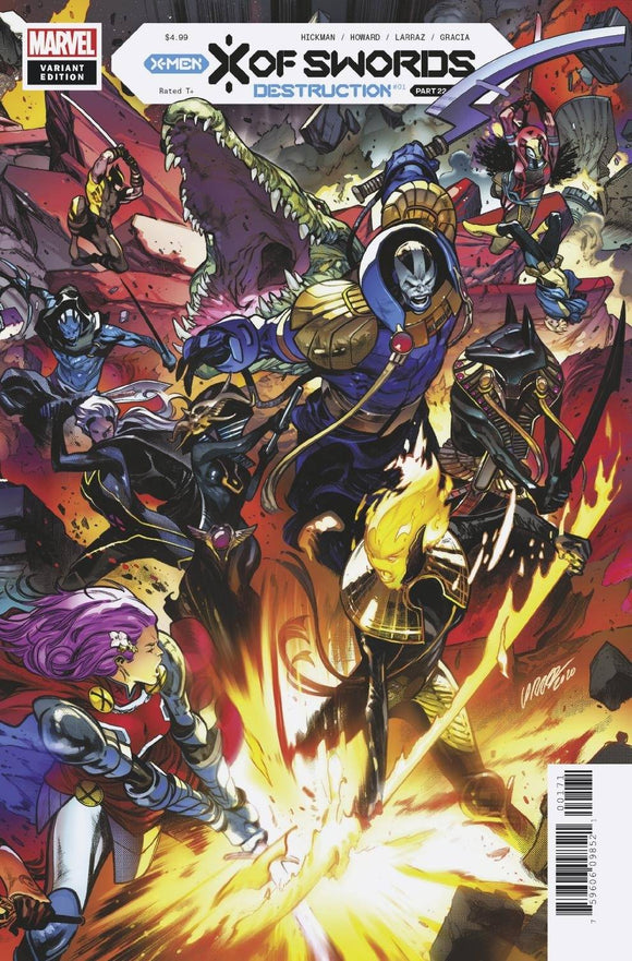 X of Swords Destruction #1 Larraz Connecting Variant - Comics