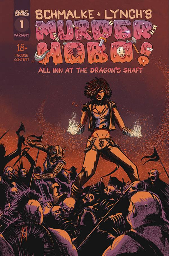 Murder Hobo All Inn At Dragons Shaft #1 Schmalke Variant - Comics