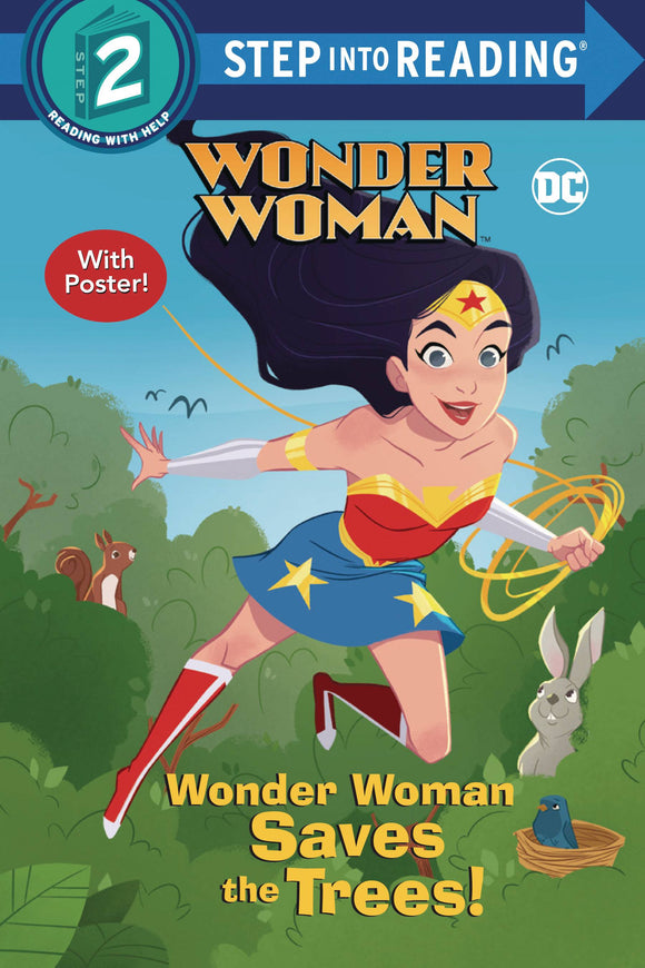 Wonder Woman Saves The Trees Step Into Reading SC - Books