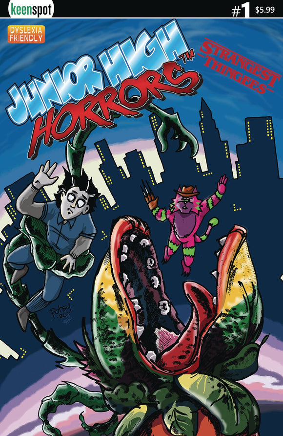 Junior High Horrors Strangest Thingees #1 Cvr B Little Shop Horrors Parody - Comics
