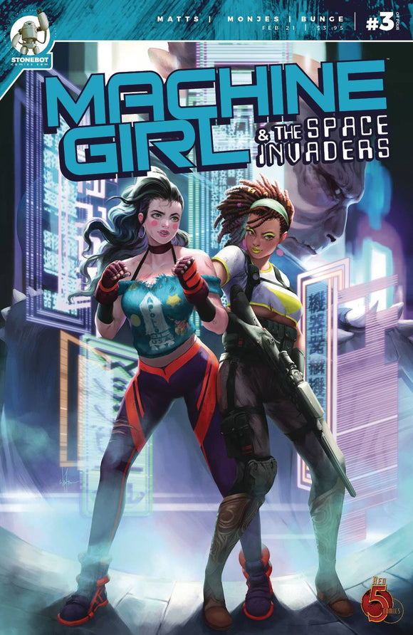Machine Girl & Space Invaders #3 - Comics