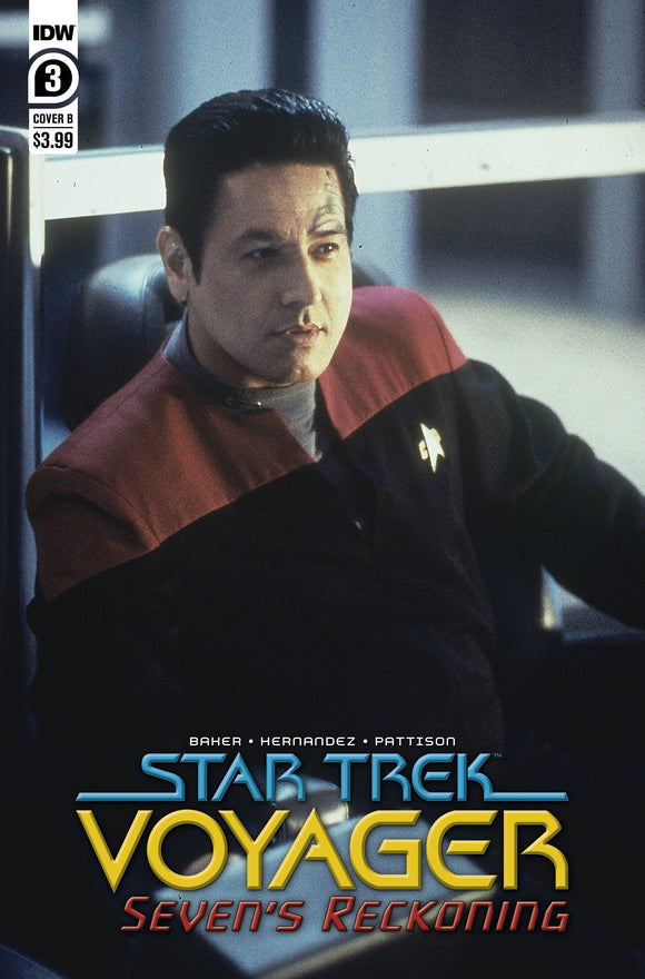 Star Trek Voyager Sevens Reckoning #3 (of 4) Cvr B Photo - Comics