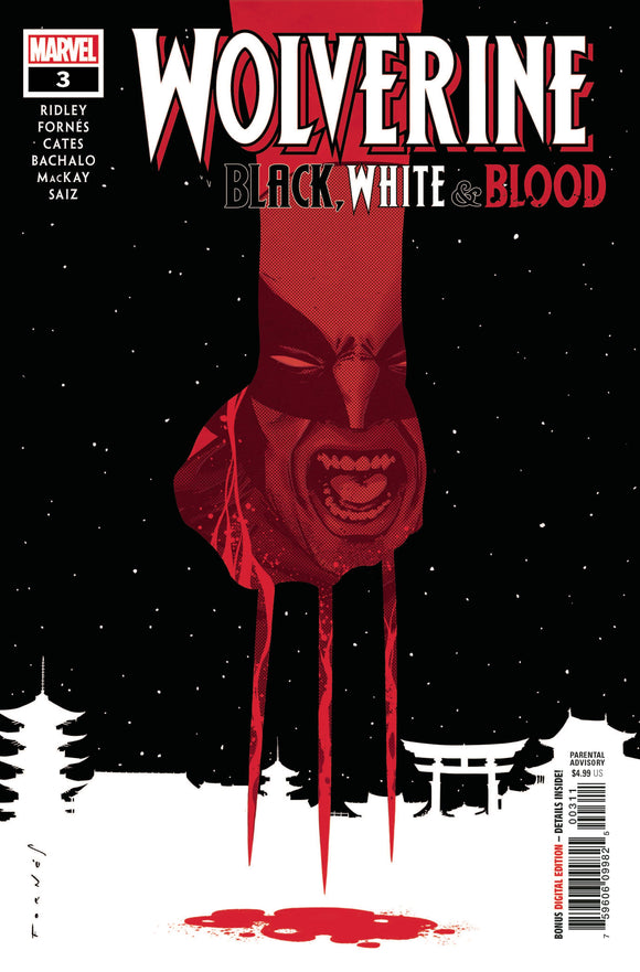 Wolverine Black White Blood #3 (of 4) - Comics
