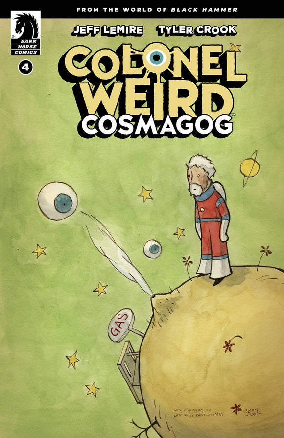 Colonel Weird Cosmagog #4 (of 4) Cvr A Crook - Comics