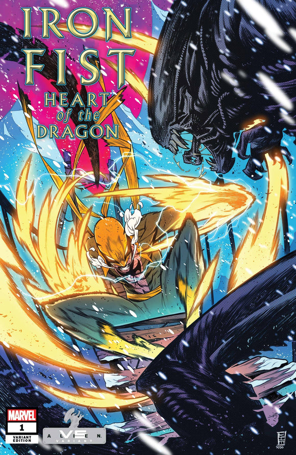 Iron Fist Heart of Dragon #1 (of 6) Jacinto Marvel vs Alien Variant - Comics
