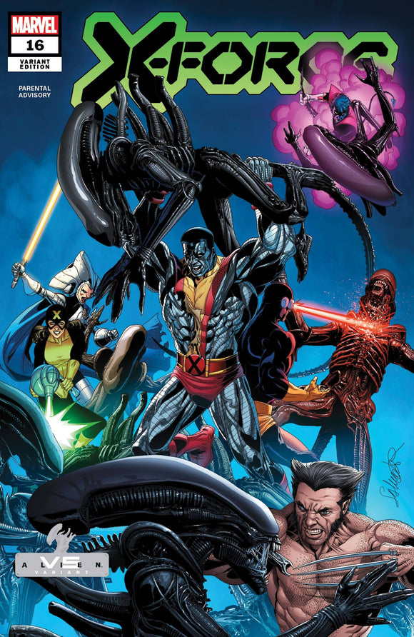 X-Force #16 Larroca Marvel vs Alien Variant - Comics