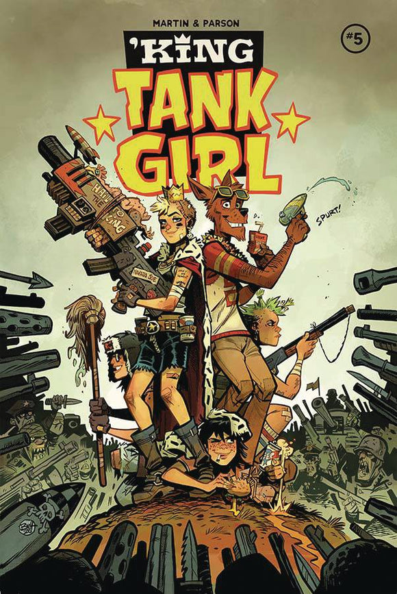 King Tank Girl #5 (of 5) Cvr A Parson - Comics