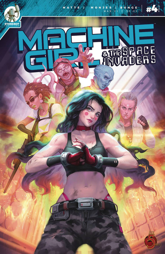 Machine Girl & Space Invaders #4 - Comics