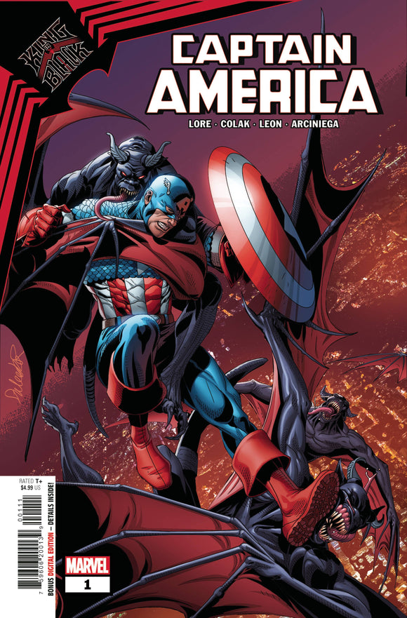 King In Black Captain America #1 - Comics