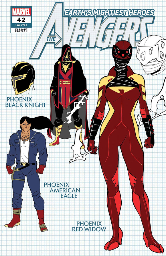 Avengers #42 Garron Design Variant - Comics