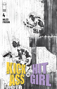 Kick-Ass vs Hit-Girl #4 (of 5) Cvr B B&W Romita Jr - Comics