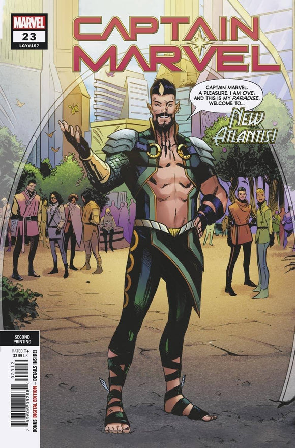 Captain Marvel #23 2nd Print Variant