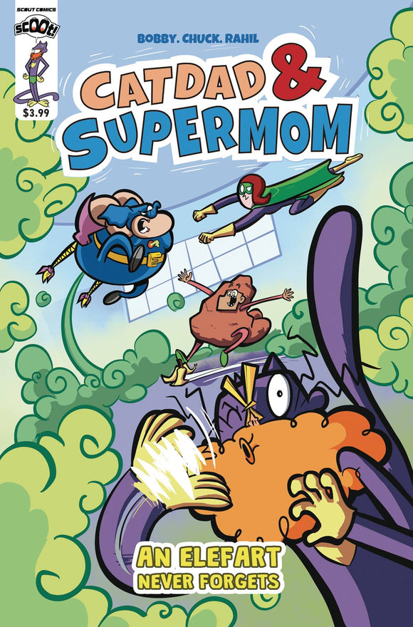 Catdad & Supermom An Elephant Never Forgets - Comics