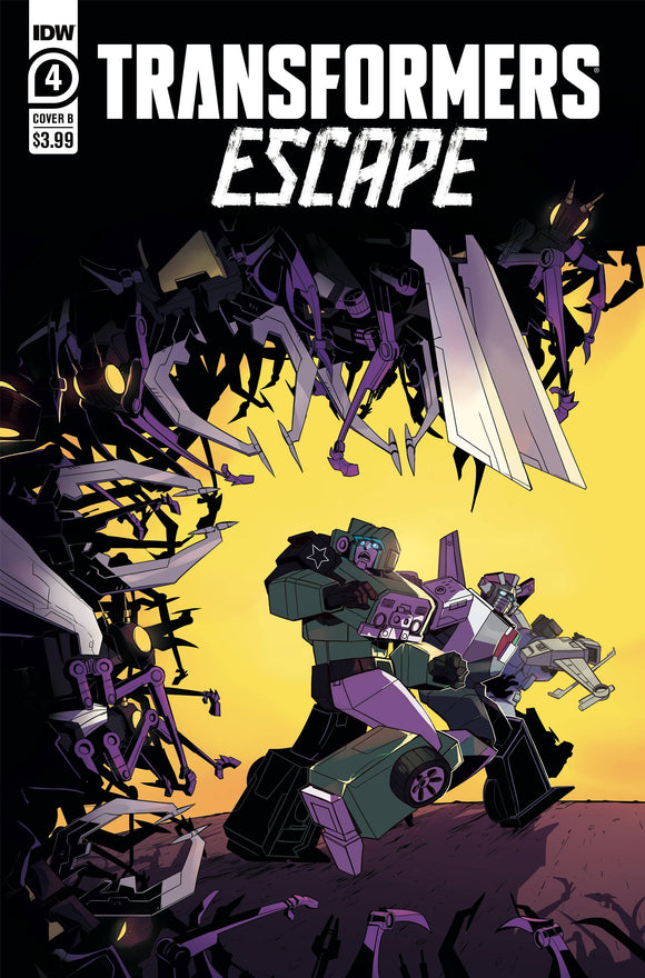 Transformers Escape #4 (of 5) Cvr B Herzplatter - Comics