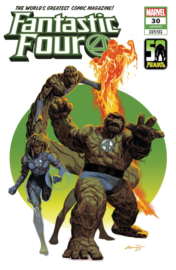 Fantastic Four #30 Acuna The Thing-Thing Variant Vf - Comics