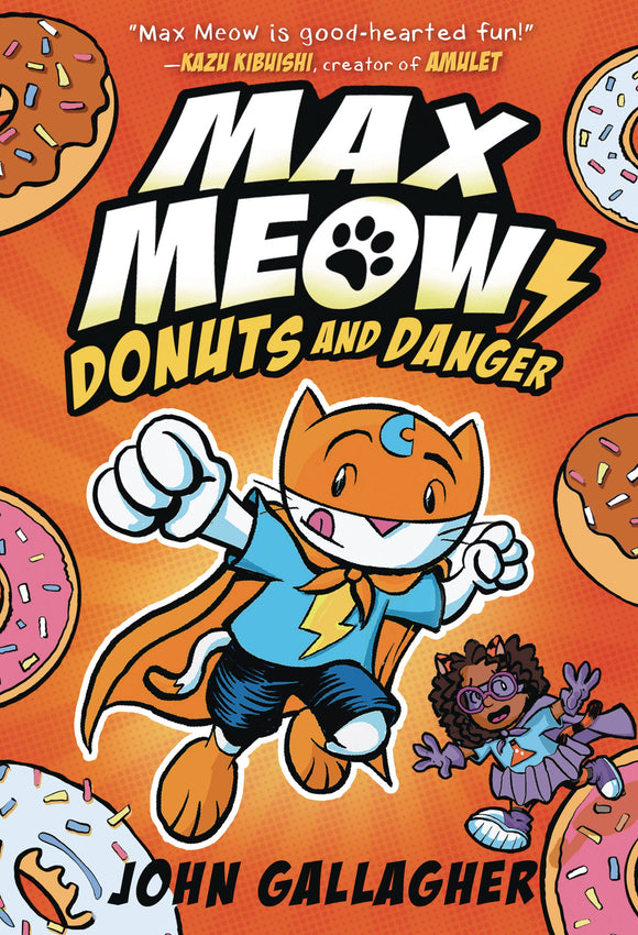 Max Meow Cat Crusader GN Vol 02 Donuts and Danger - Books