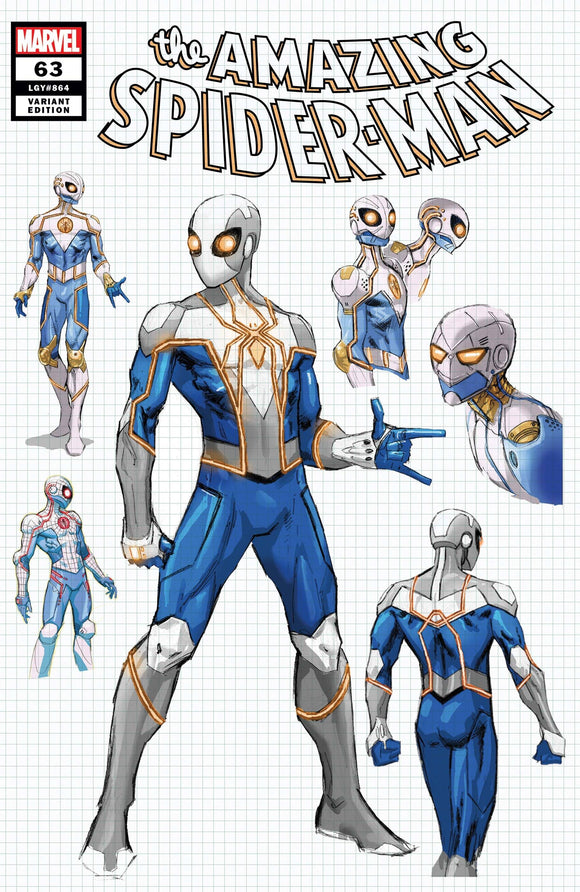 Amazing Spider-Man #63 Weaver Design Variant - Comics