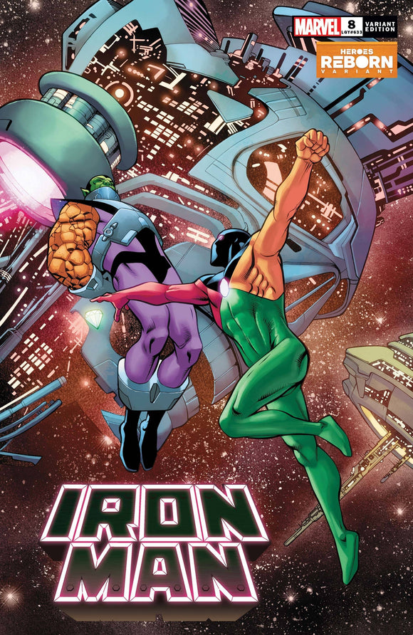 Iron Man #8 Pacheco Reborn Variant - Comics